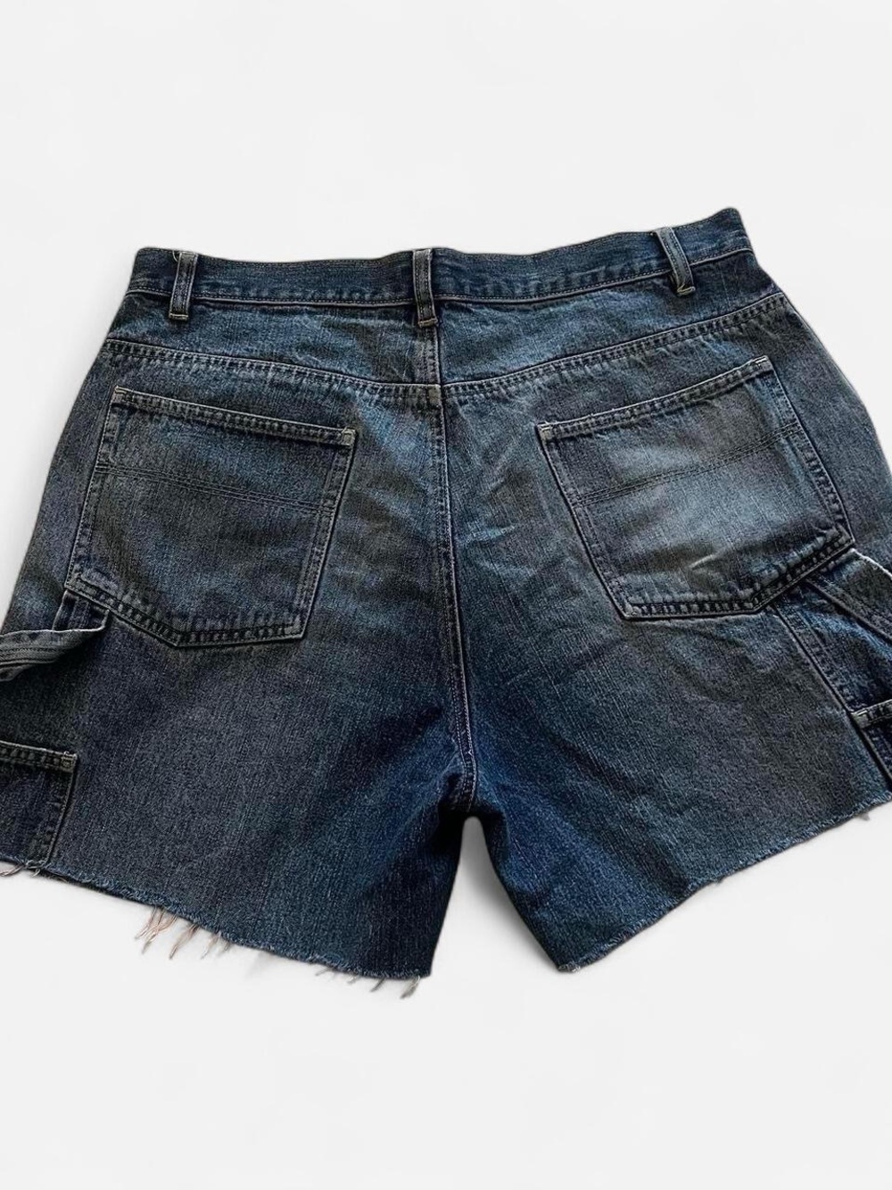 Northwest Blue Dark Wash Denim Cutoff Shorts